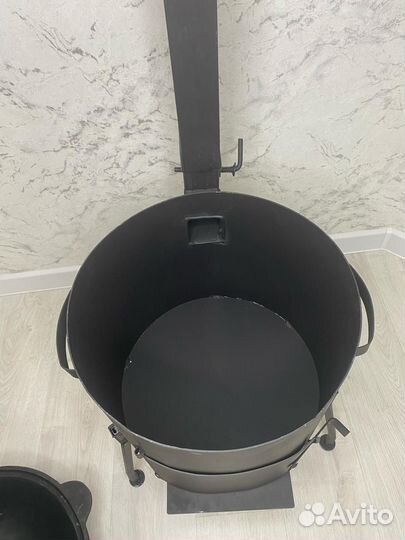 Казан 12 л+печка