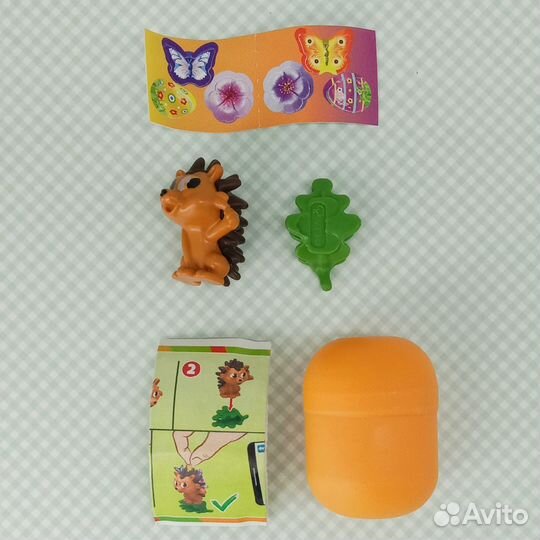 Игрушка ёж киндер-сюрприз пасха 24. Продажа/обмен