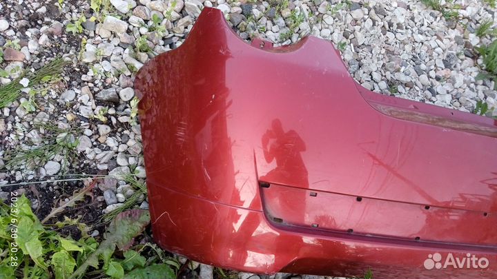 Бампер задний Chevrolet Aveo T200