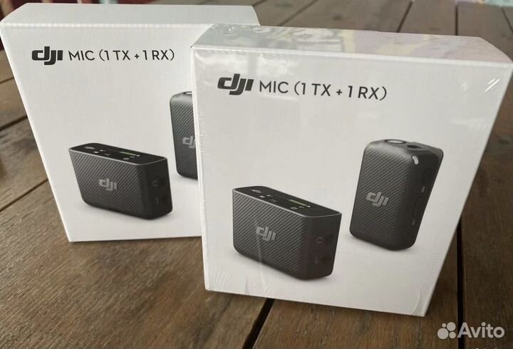 Микрофон dji mic (1tx 1rx)новые