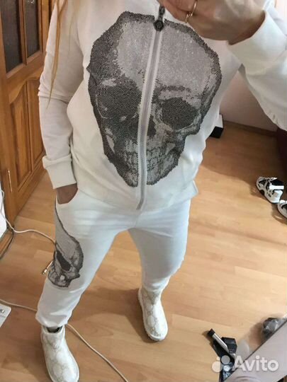 Спортивный костюм philipp plein белый