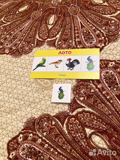 Лото Птицы от издательства Рыжий кот