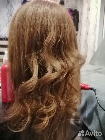 Болванка с натуральными волосами