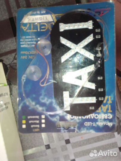 Светодиодное табличка такси