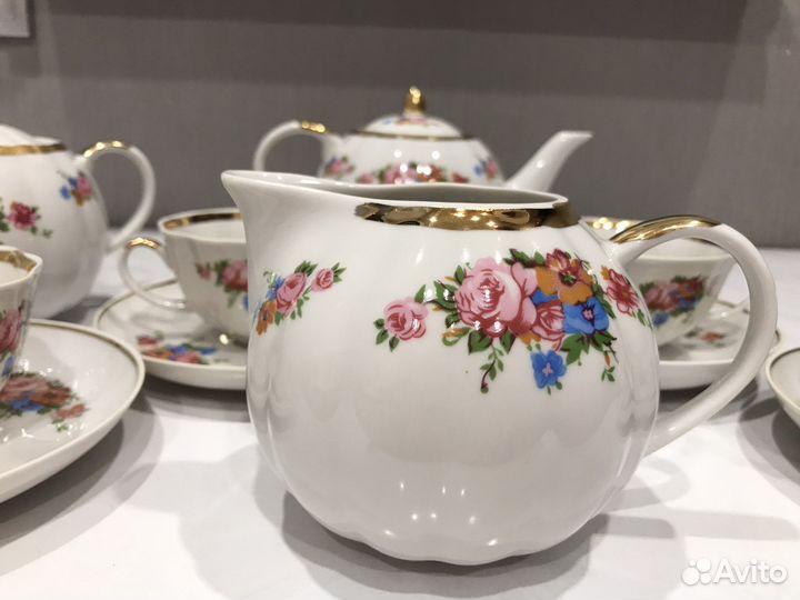 Чайный сервиз Дулево 1986г