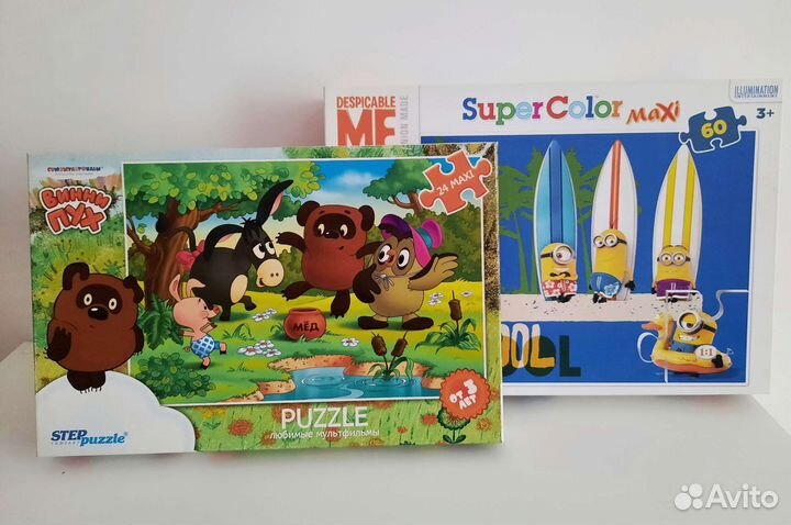 Игрушки Макси пазлы для детей от 3 лет