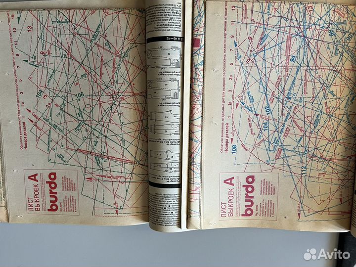 Журналы Бурда 12 штук