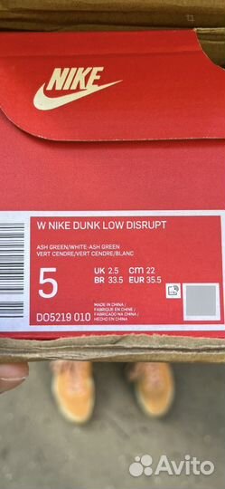 Кроссовки Nike Wmns Dunk Low Disrupt