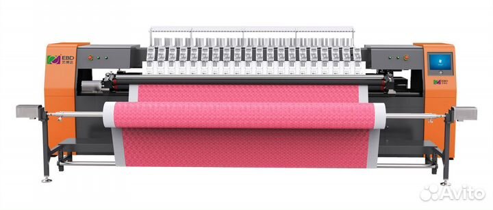 Стегально-вышивальная с большим рапортом YBD420