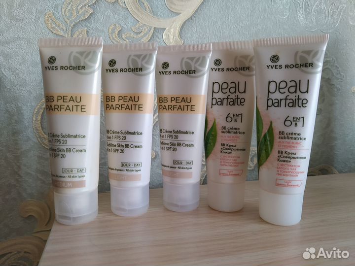 Тональные средства Ив Роше