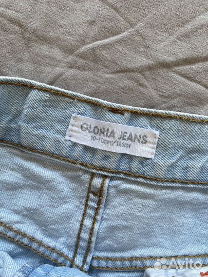 Джинсовые шорты gloria jeans