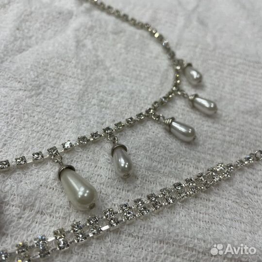 Комплект колье и браслет СССР (сзр)