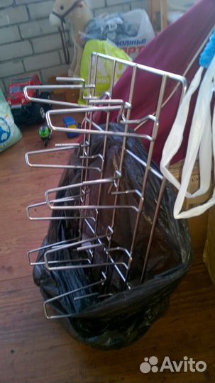 Решетка для курицы гриль на 8 штук. 33 на 53 см, в