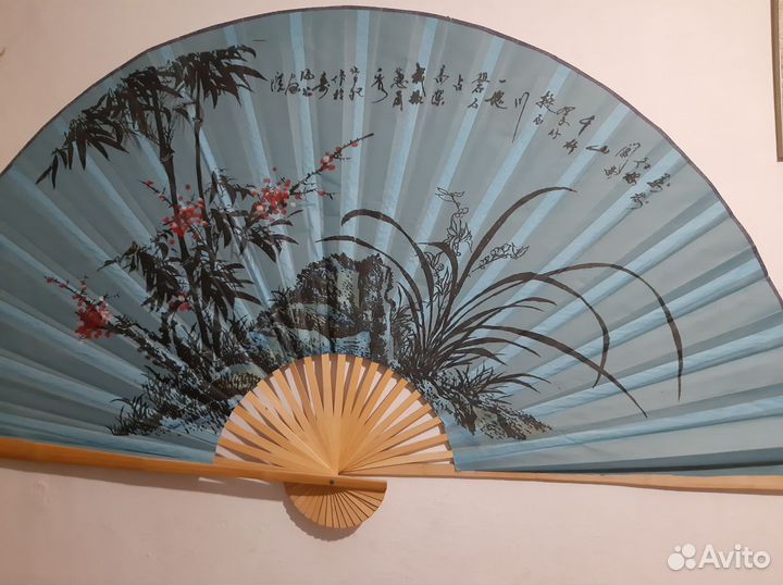 Панно на стену веер