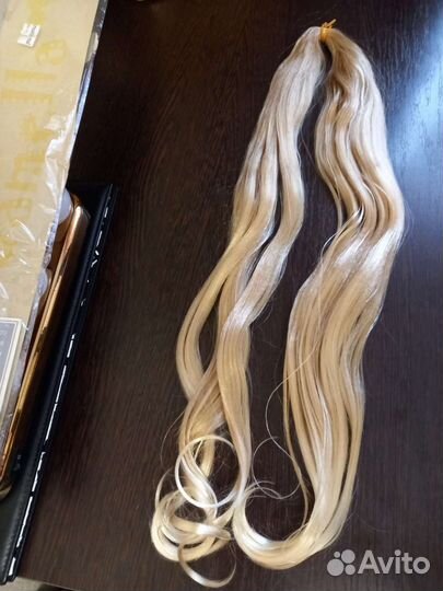 Новый хвост иск.волос на резинке