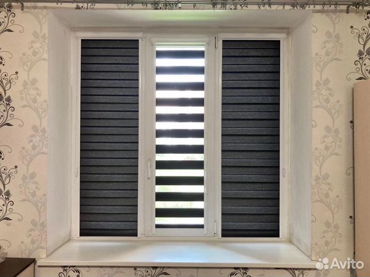 Рулонные шторы день ночь(зебра) от производителя