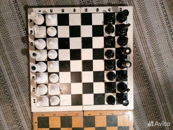 Шахматы карболитовые СССР