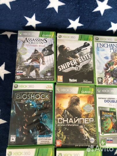 Лицензионные игры на xbox 360