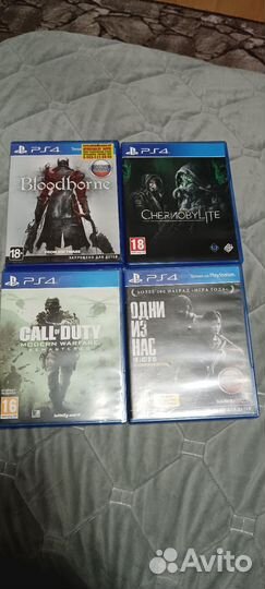 Игровые диски на ps4