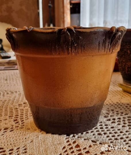 Горшки цветочные керамические б/у