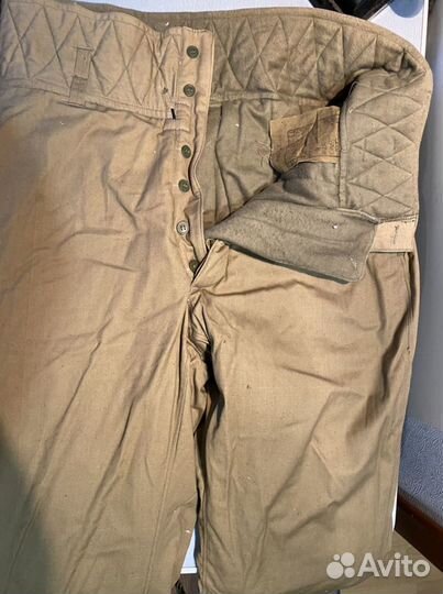 Штаны ватные Афган офицерский. 58-й размер