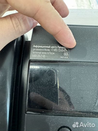 Факс panasonic kx ft 982