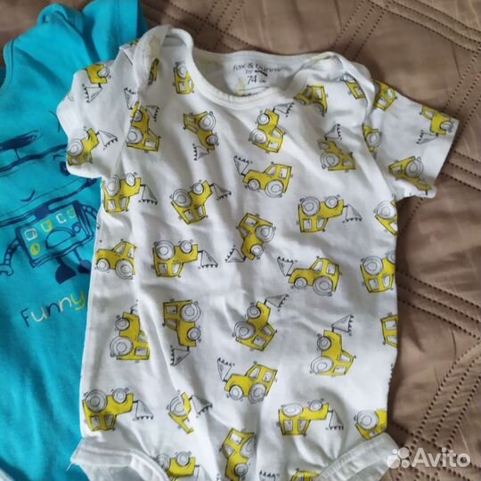 Боди для мальчика 74