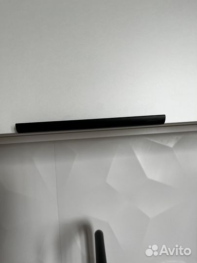 Мебельные ручки черные