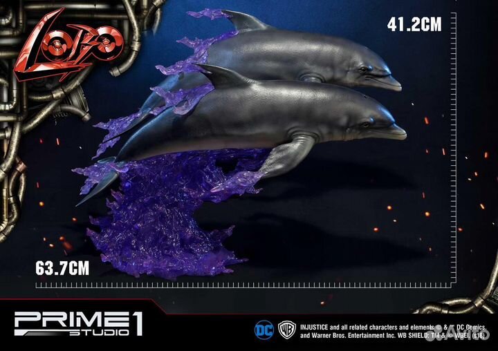 Prime 1 studio Lobo Deluxe Version Injustice