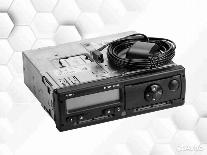 Тахограф Штрих м (под гарантию).С подключением