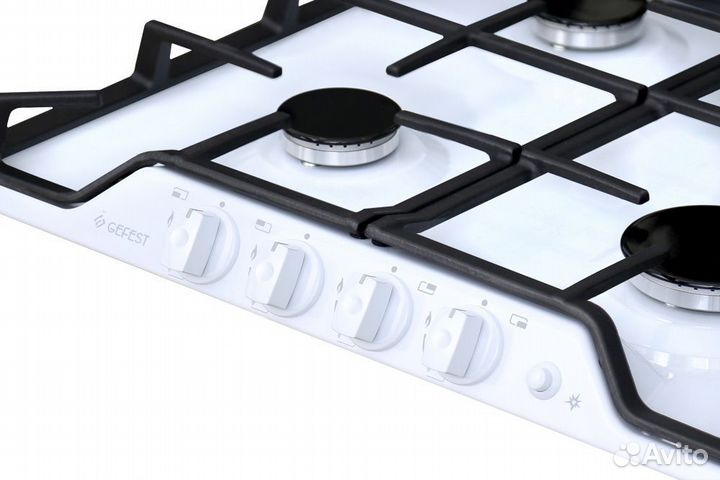 Варочная панель Gefest пвг 1212-01 белый