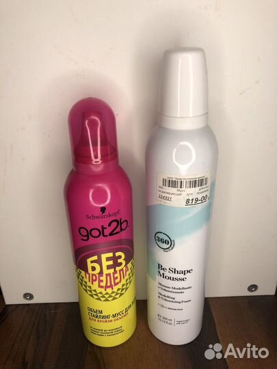 Пенка для укладки волос