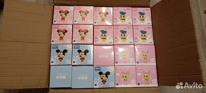 Лот 3Д конструктор 40 шт. Оплата часть доставки