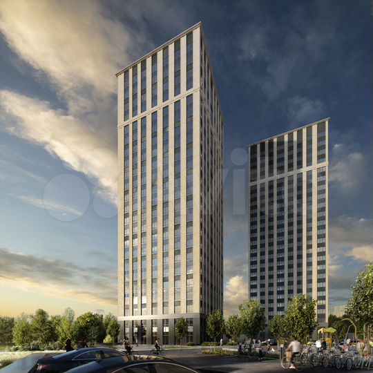 3-к. квартира, 73,9 м², 2/23 эт.