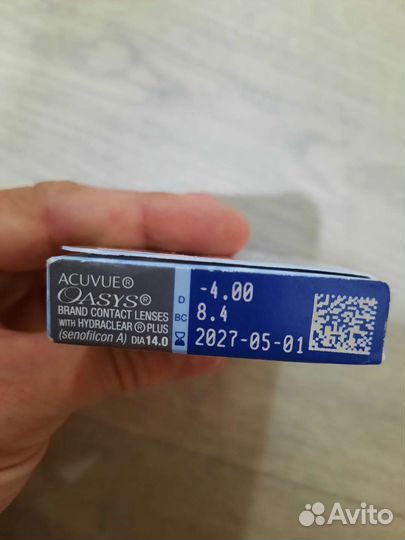 Линзы контактные