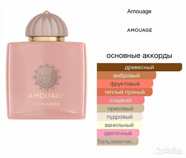 Amouage guidance 100мл