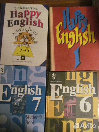 Учебники английский язык, есть новые