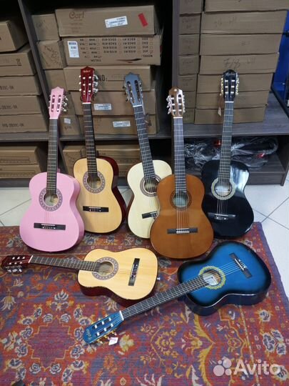 Классические гитары детские новые