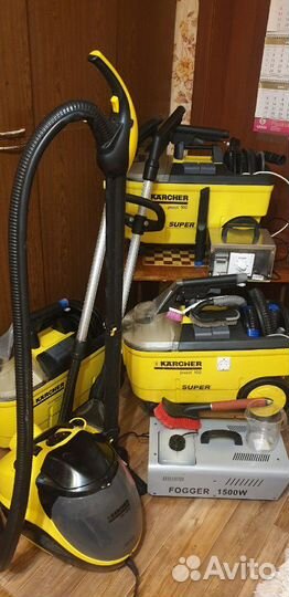 Химчистка на прокат (аренда) Karcher Puzzi super 1