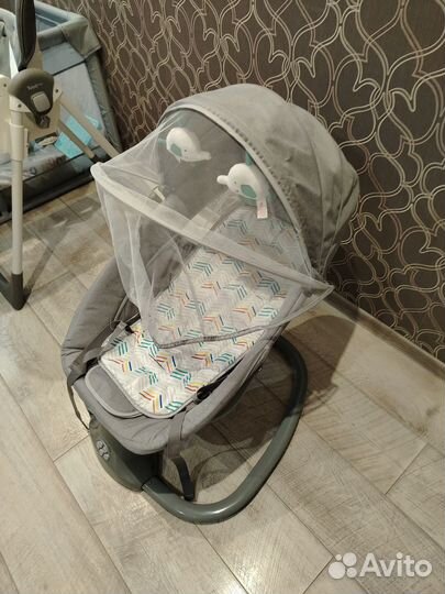 Детская качеля шезлонг