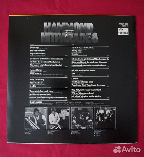 Franz Lambert - Hammond Hitparade 8