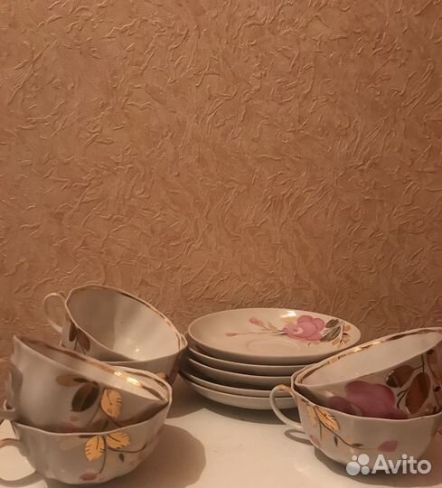 Сервиз дулево тюльпан