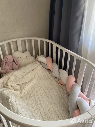 Бортик косичка