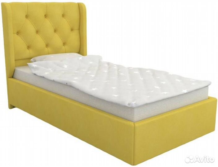 Детская кровать с большим изголовьем