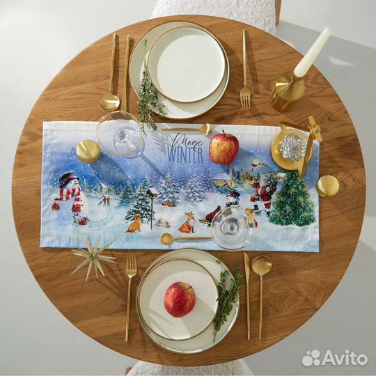 Дорожки на стол. Два вида. Хлопок