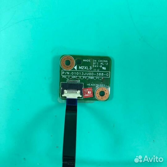 Плата кнопки включения dajw2PB16C0 оригинал