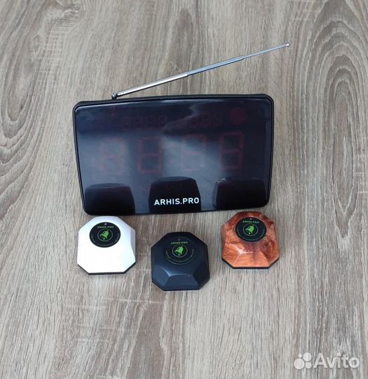 Кнопки вызова официанта модель Бургер и табло