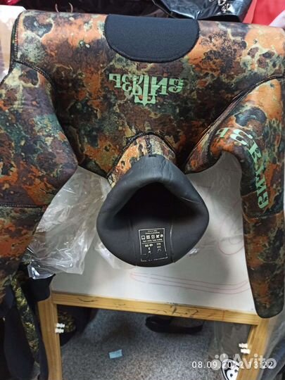 Гидрокостюм камуфляж мокрый для П/о -5/7мм