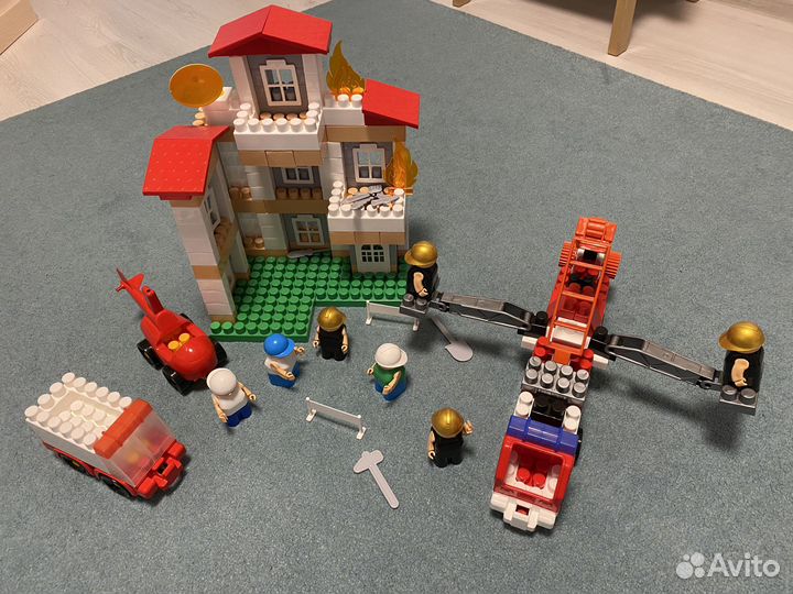 Конструктор Бауэр пожарный участок