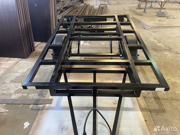 Прицеп одноосный 3.5х1.5 бортовой усиленный